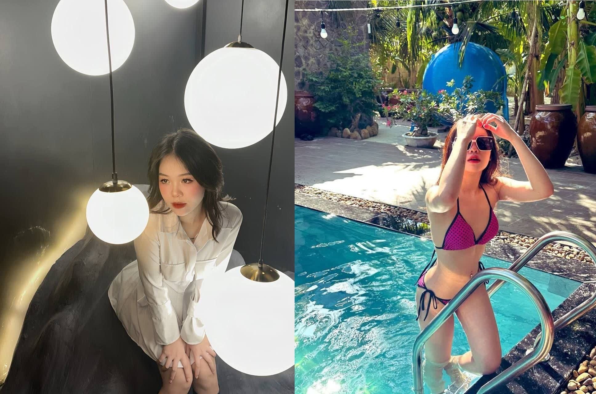 Nhìn lén qua khe thấy bạn đang vận động cơ thể